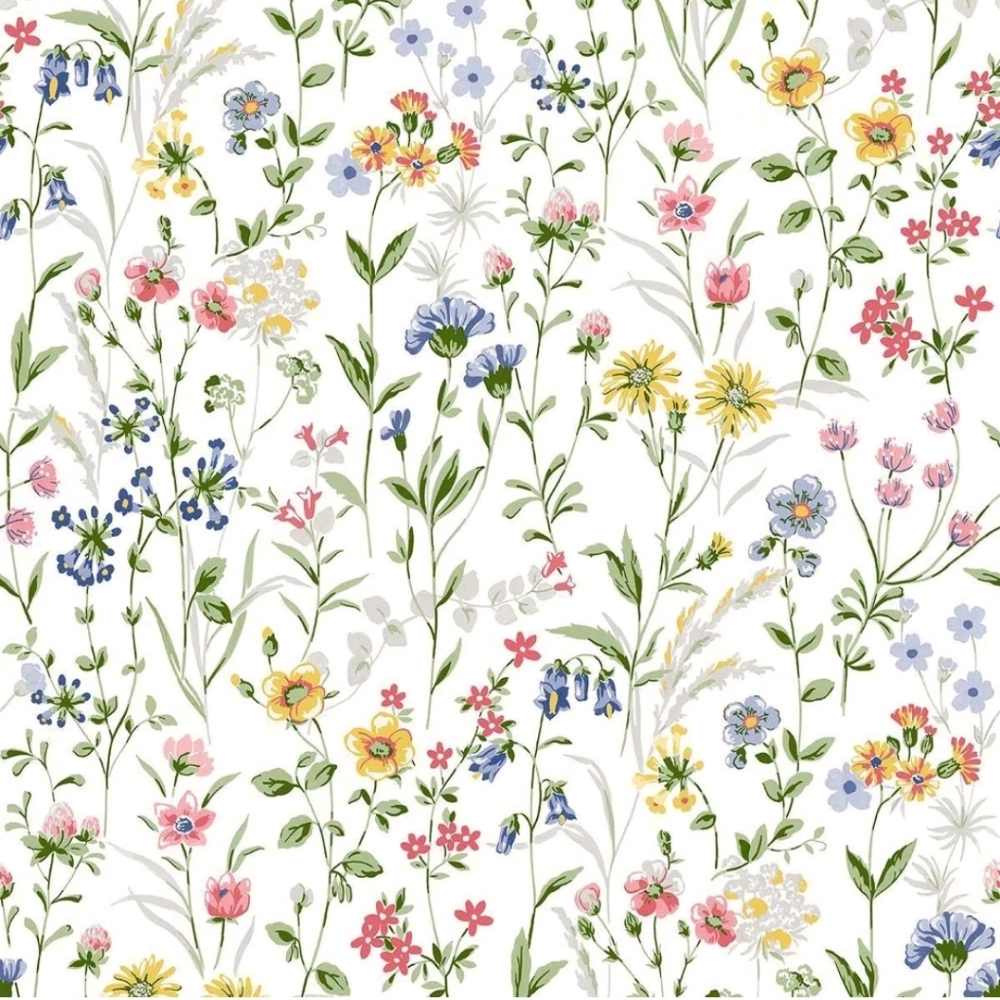 NextWall Wildflowers Peel and Stick Wallpaper: Removable Vinyl,
